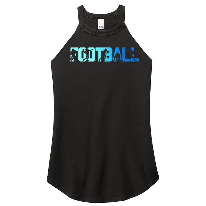 American Football Game Day Women’s Perfect Tri Rocker Tank