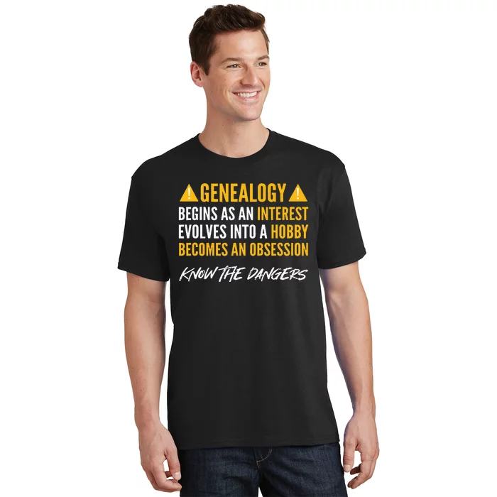 Ancestry. For Genealogists. Genealogy T-Shirt