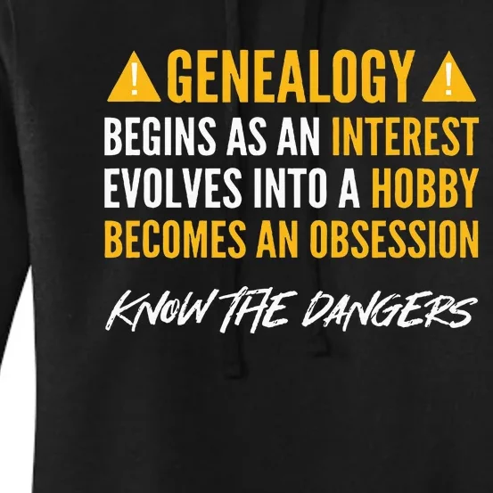 Ancestry. For Genealogists. Genealogy Women's Pullover Hoodie