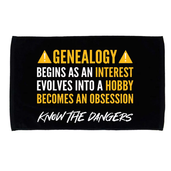 Ancestry. For Genealogists. Genealogy Microfiber Hand Towel