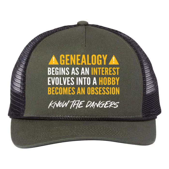 Ancestry. For Genealogists. Genealogy Retro Rope Trucker Hat Cap