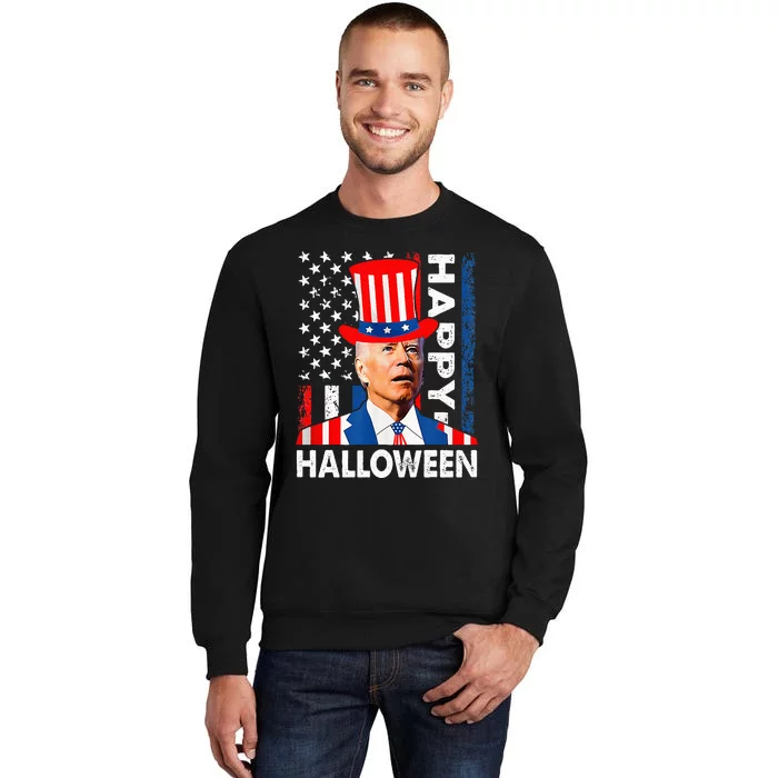 American Flag Happy Halloween Confused For 4th Of July Sweatshirt