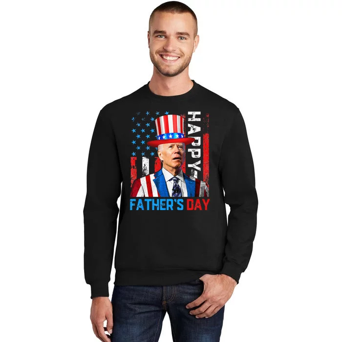 American Flag Happy Fathers Day Confused For 4th Of July Sweatshirt