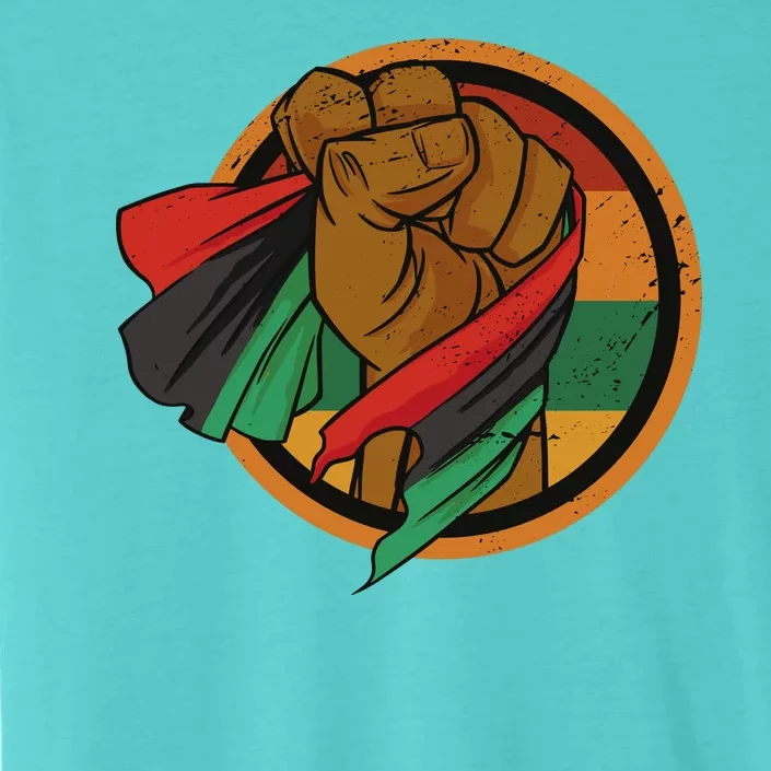 African Flag Hand ChromaSoft Performance T-Shirt