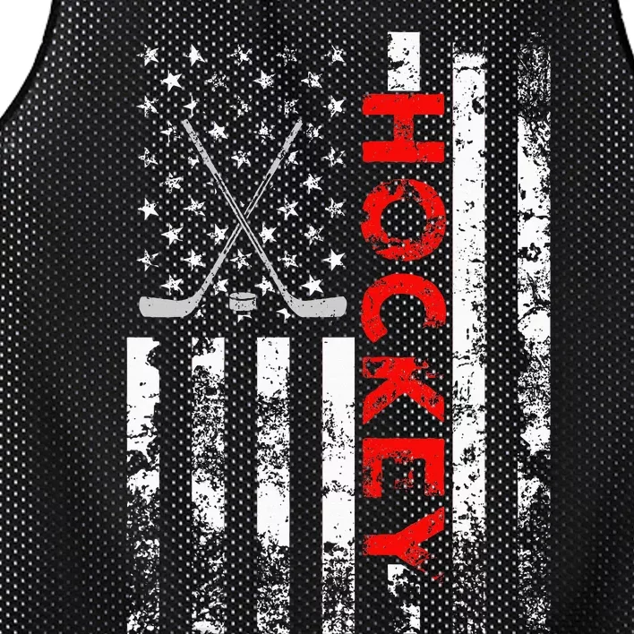 American Flag Hockey Usa Patriotic Mesh Reversible Basketball Jersey Tank