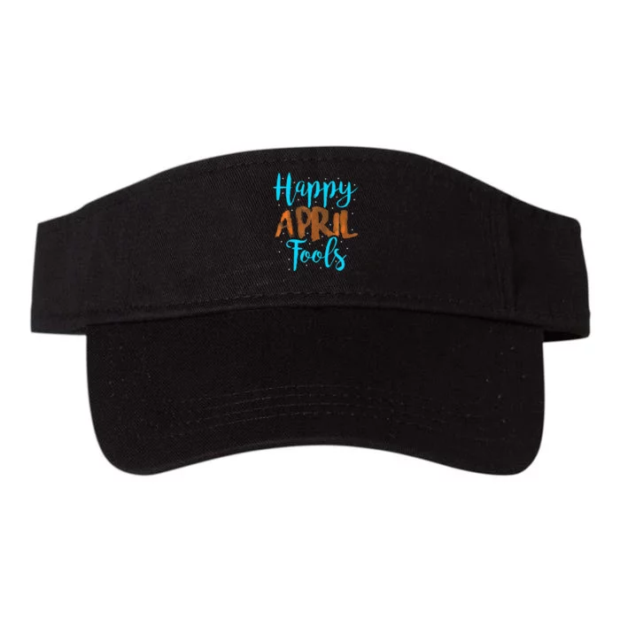 April Fools Happy April Fool's Day Valucap Bio-Washed Visor