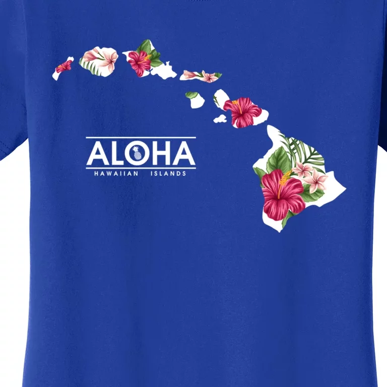 Aloha Floral Hawaiian Islands Gift Women's T-Shirt