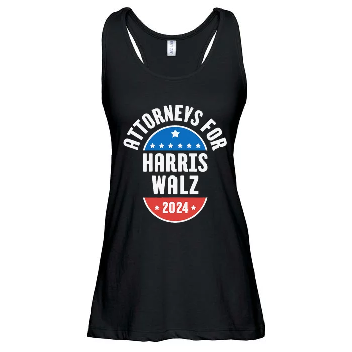 Attorneys For Harris Walz 2024 Ladies Essential Flowy Tank