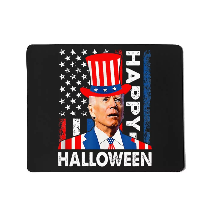 American Flag Happy Halloween Confused For 4th Of July Mousepad