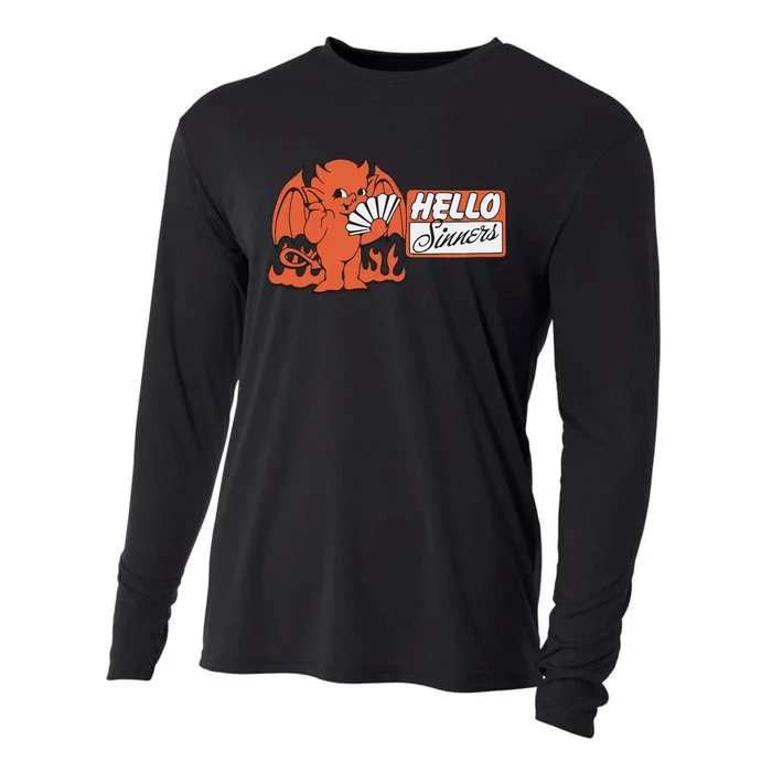 Annamarie Forcino Hello Sinners Cooling Performance Long Sleeve Crew