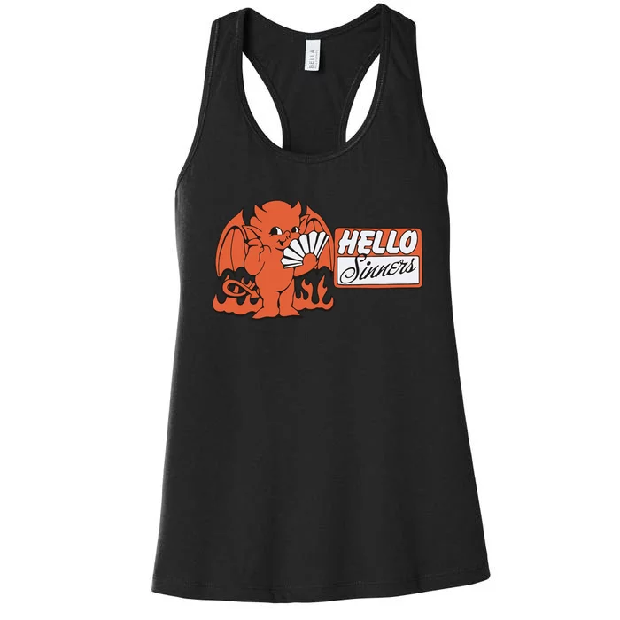 Annamarie Forcino Hello Sinners Women's Racerback Tank