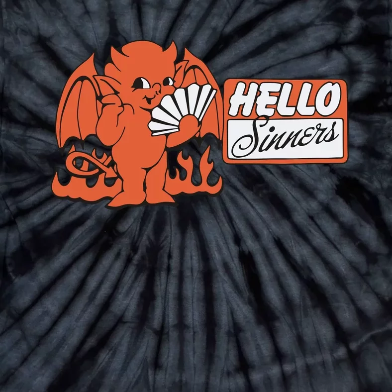 Annamarie Forcino Hello Sinners Tie-Dye T-Shirt