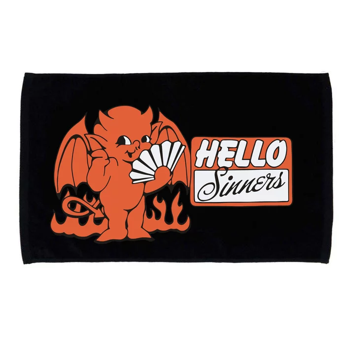 Annamarie Forcino Hello Sinners Microfiber Hand Towel