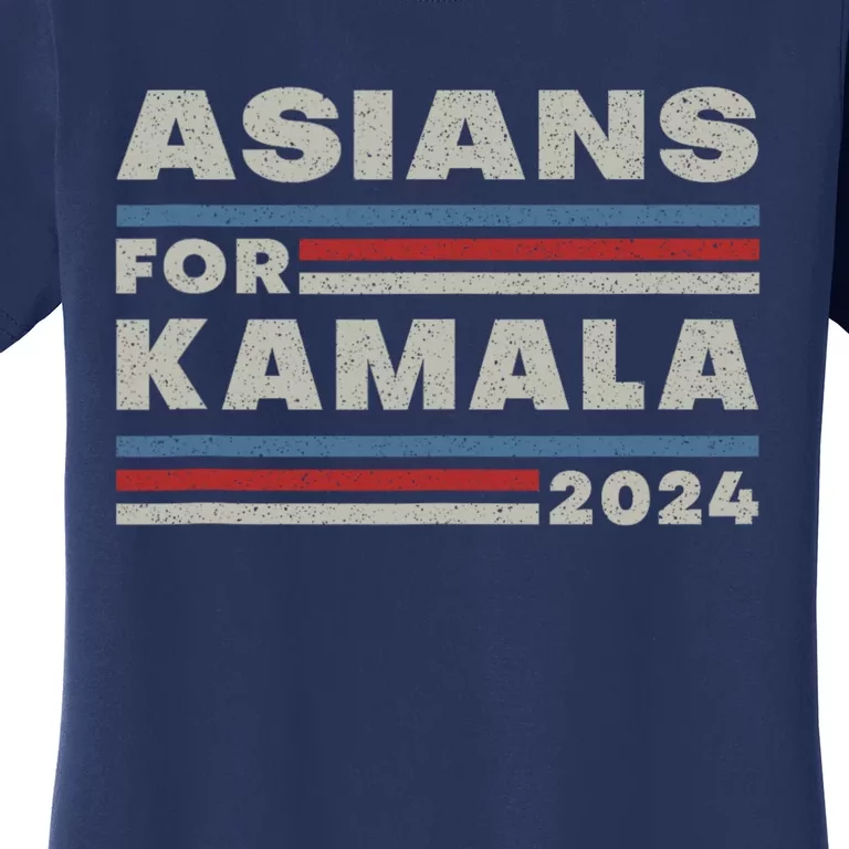 Asians For Harris 2024 Kamala Harris For President Women's T-Shirt