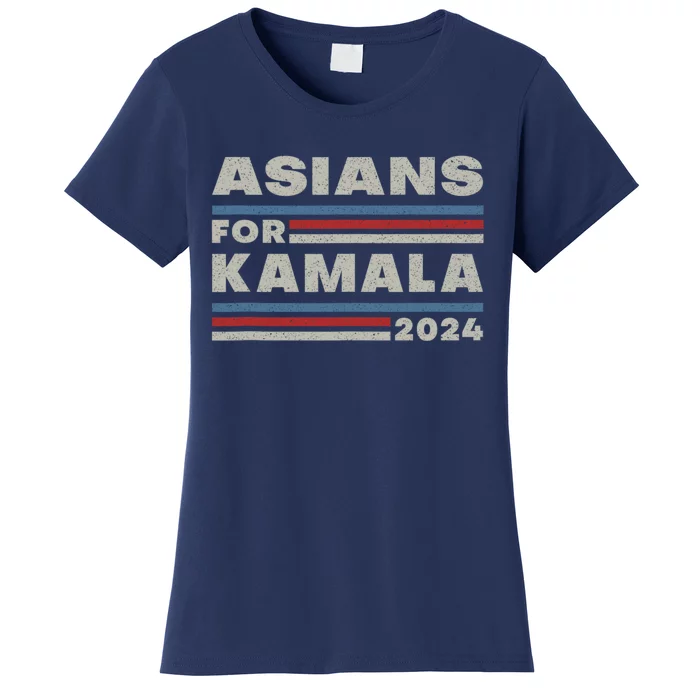 Asians For Harris 2024 Kamala Harris For President Women's T-Shirt