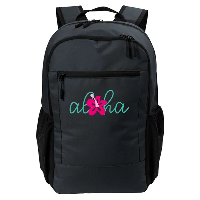 Aloha Floral Hawaii Tropical Daily Commute Backpack