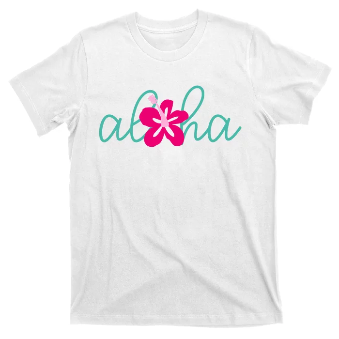 Aloha Floral Hawaii Tropical T-Shirt