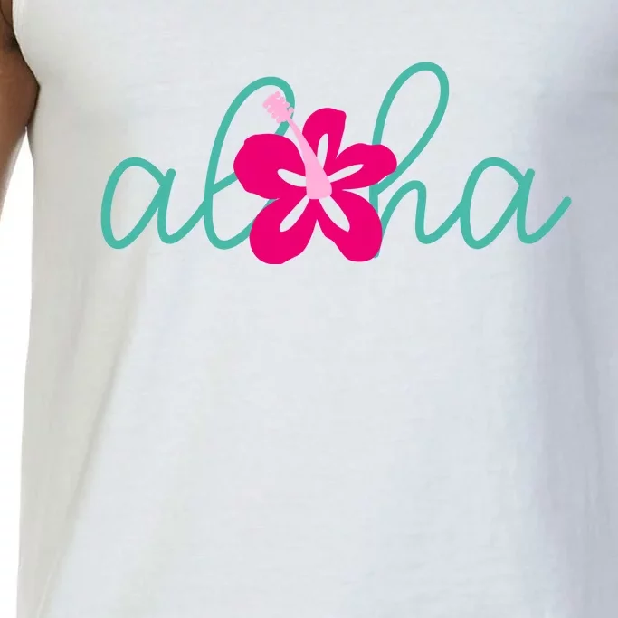 Aloha Floral Hawaii Tropical Comfort Colors® Tank Top