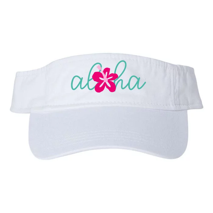 Aloha Floral Hawaii Tropical Valucap Bio-Washed Visor