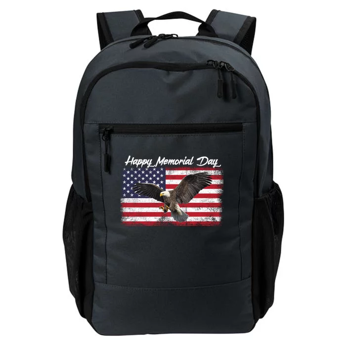 American Flags Happy Memorial Day Gift Daily Commute Backpack