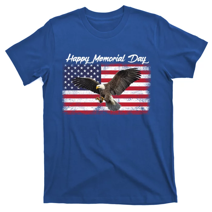 American Flags Happy Memorial Day Meaningful Gift T-Shirt