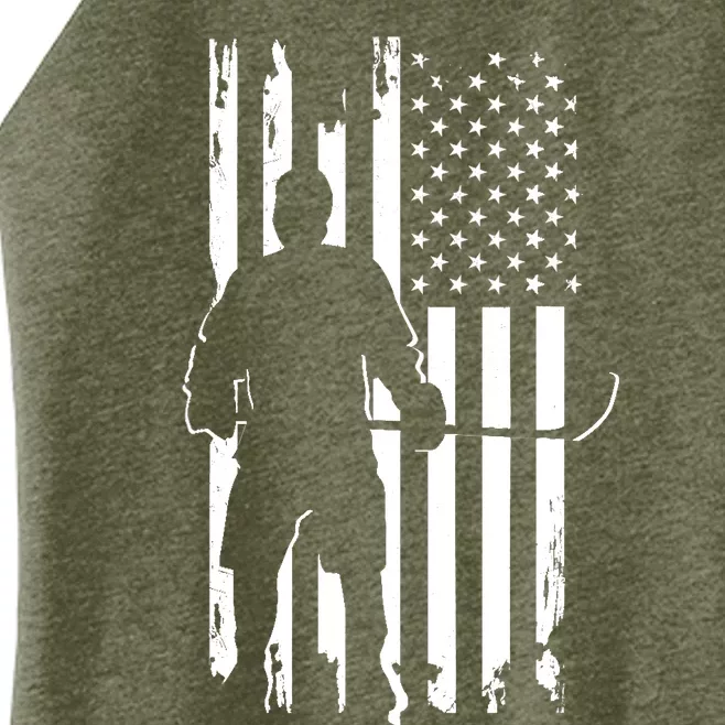 American Flag Hockey - Hockey Women’s Perfect Tri Rocker Tank