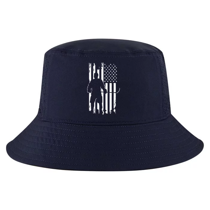 American Flag Hockey - Hockey Cool Comfort Performance Bucket Hat