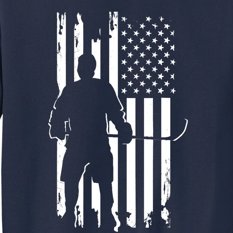 American Flag Hockey - Hockey Sweatshirt