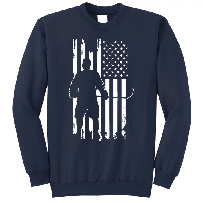 American Flag Hockey - Hockey Sweatshirt