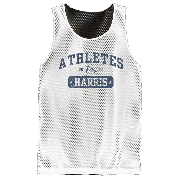 Athletes For Harris 2024 Kamala Harris Walz Waltz 2024 Mesh Reversible Basketball Jersey Tank