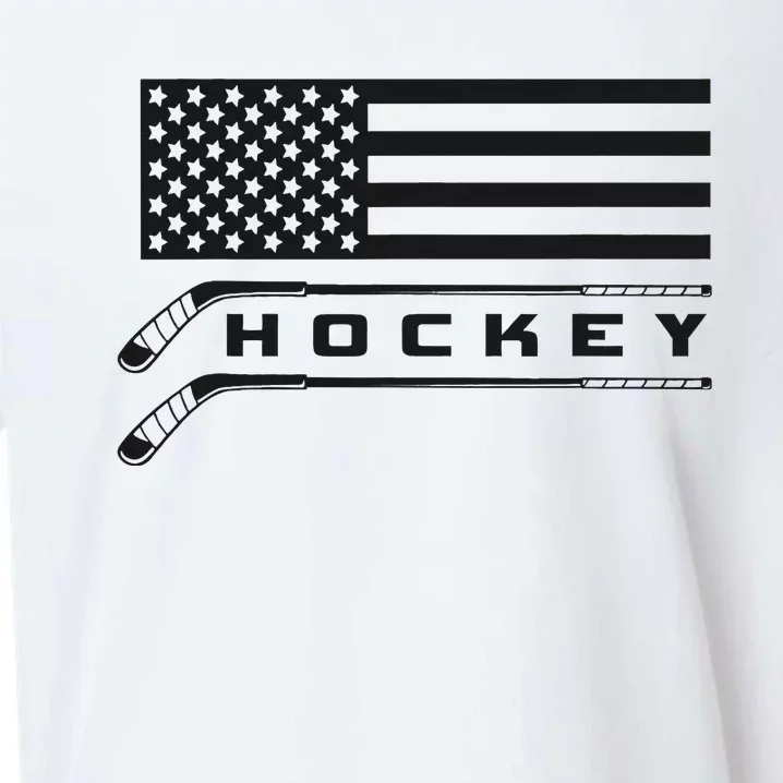 American Flag Hockey Apparel Hockey Sueded Cloud Jersey T-Shirt