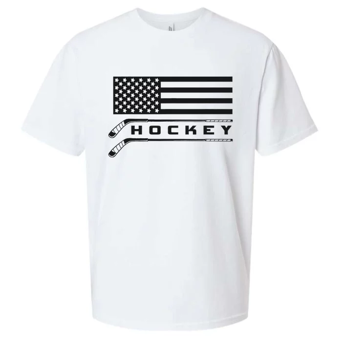 American Flag Hockey Apparel Hockey Sueded Cloud Jersey T-Shirt