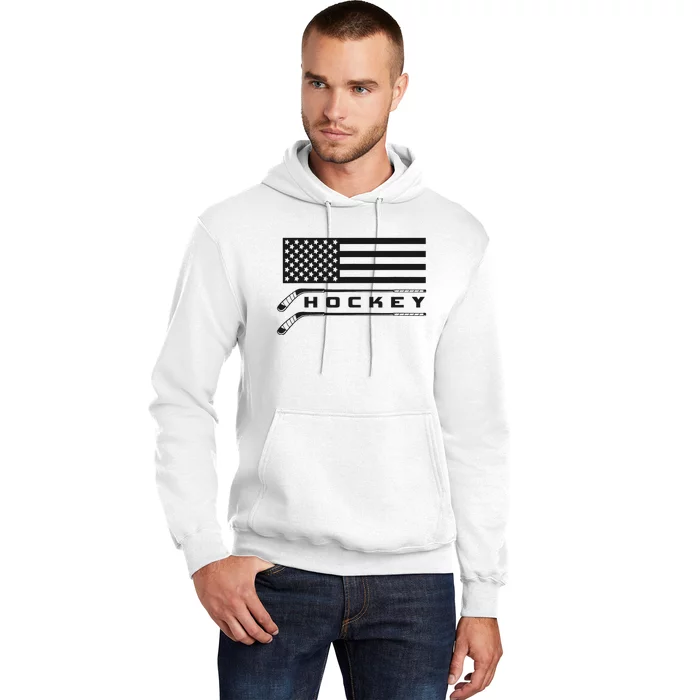 American Flag Hockey Apparel Hockey Hoodie