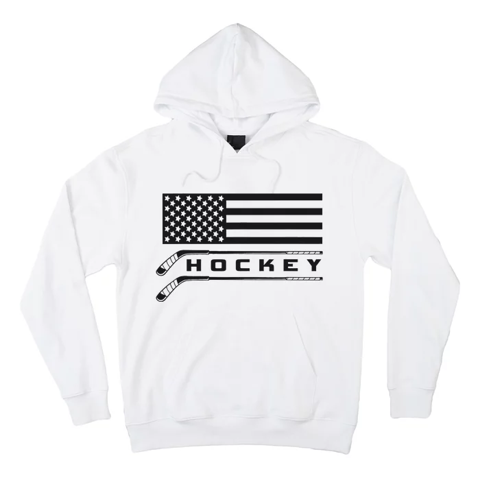 American Flag Hockey Apparel Hockey Hoodie