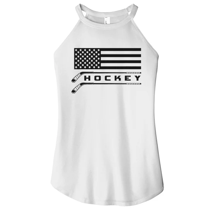 American Flag Hockey Apparel Hockey Women’s Perfect Tri Rocker Tank