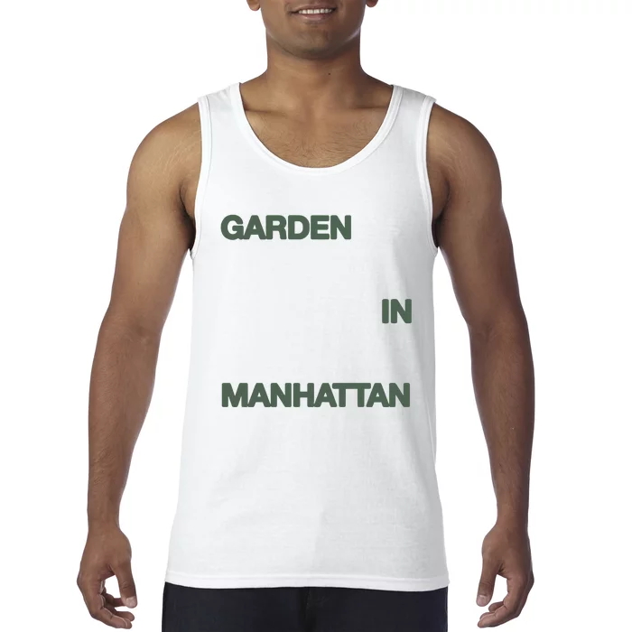 A Flower In The Concrete Garden In Manhattan Tank Top