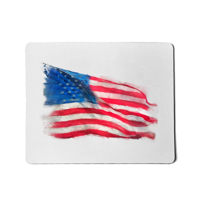 American Flag Independence Day Mousepad