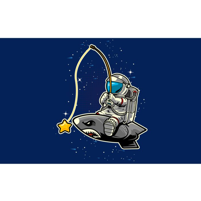 Astronaut Fishing In The Space Bumper Sticker