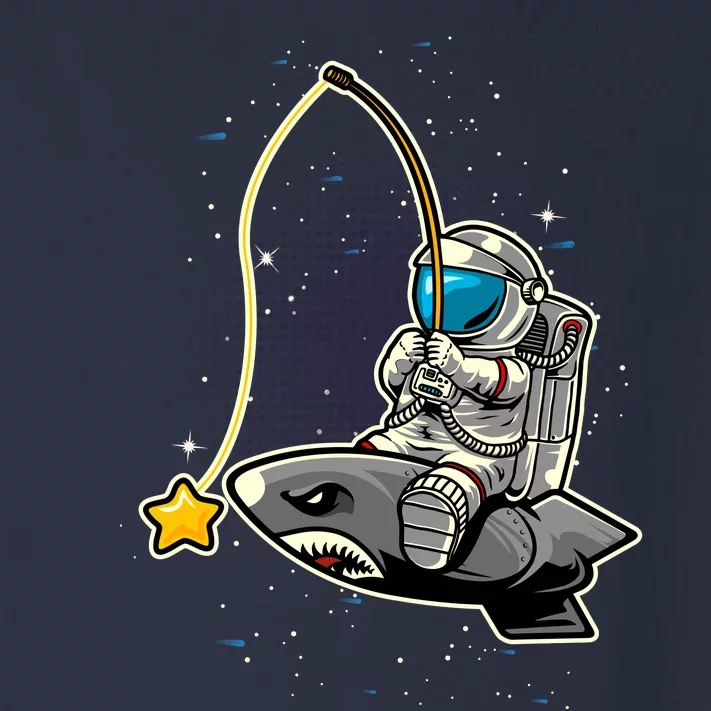 Astronaut Fishing In The Space Toddler Long Sleeve Shirt