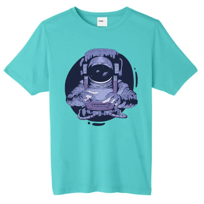 Astronaut Floating In Space ChromaSoft Performance T-Shirt