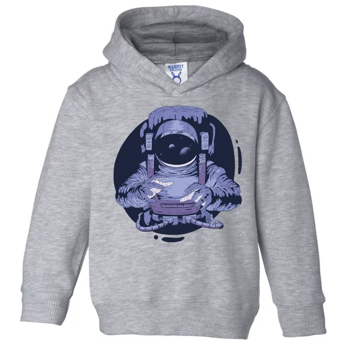 Astronaut Floating In Space Toddler Hoodie