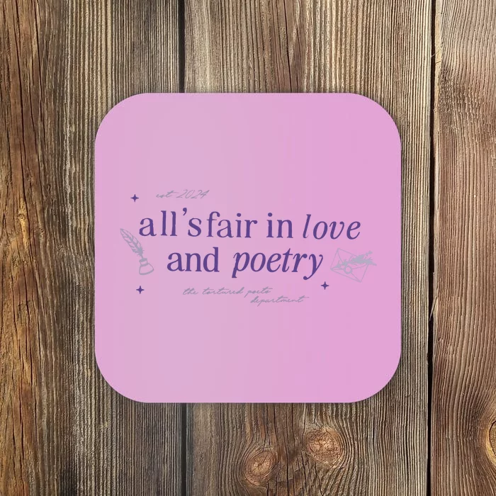 AllS Fair In Love And Poets Coaster