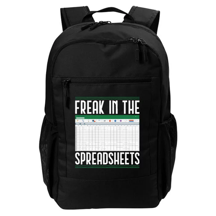 Accountant Freak In The Spreadsheets Accounting Daily Commute Backpack