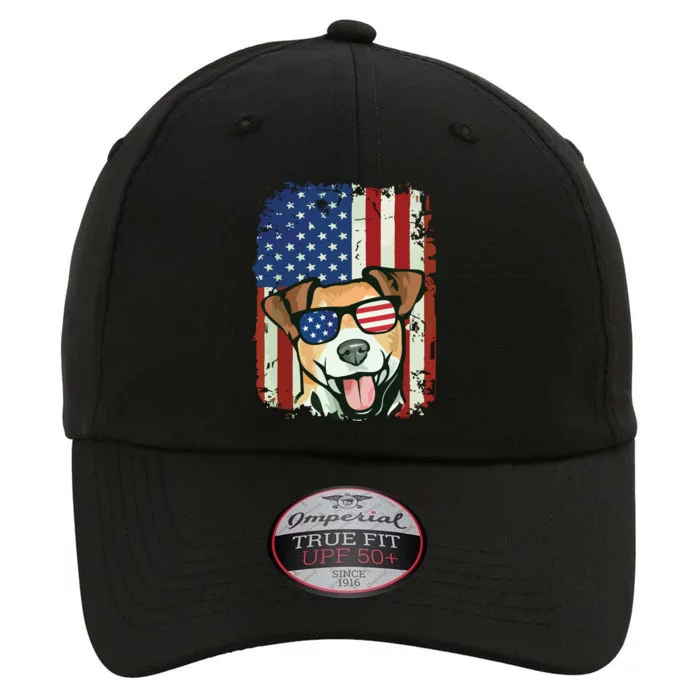 American Flag Jack Russell Terrier The Original Performance Cap