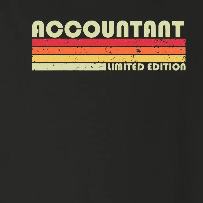 ACCOUNTANT Funny Job Title Profession Birthday Worker Idea Toddler Long Sleeve Shirt