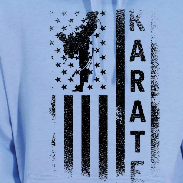 America Flag Japan Martial Arts Ninja Gift Karate Unisex Surf Hoodie