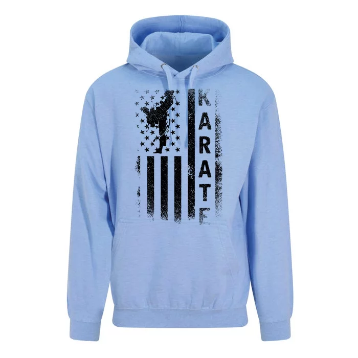 America Flag Japan Martial Arts Ninja Gift Karate Unisex Surf Hoodie