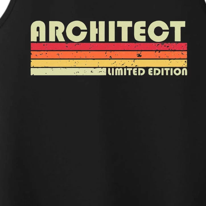 ARCHITECT Funny Job Title Profession Birthday Worker Idea Performance Tank