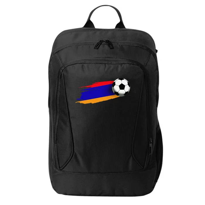 Armenia Flag Jersey Armenian Soccer Team Armenian City Backpack