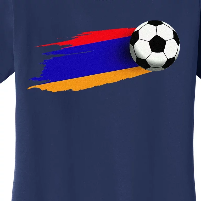 Armenia Flag Jersey Armenian Soccer Team Armenian Women's T-Shirt